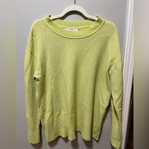 Loft Lime Green Women's Sweater Size Large